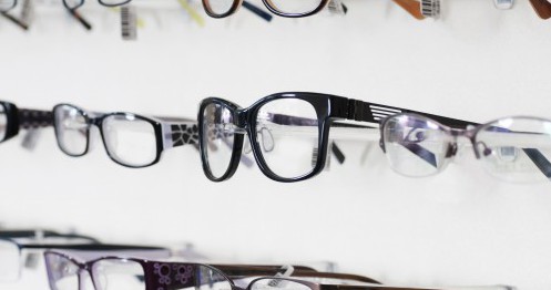 Designer eye glass frames at Eyes by Dr. Batiste in Altoona, PA.